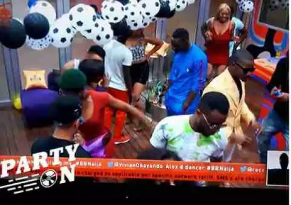 Photos From First BBNaija Saturday Party Time